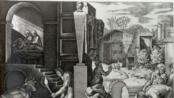 Grabado peste negra Grabado peste negra