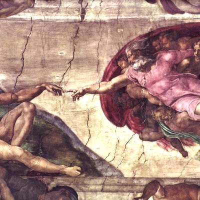 La creación de Adán La creación de Adán