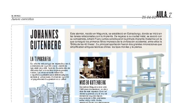 Johannes Gutenberg Johannes Gutenberg