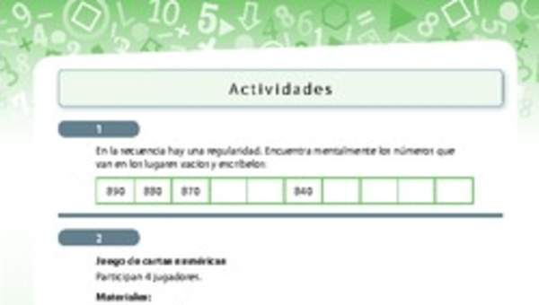 Números y operaciones 13 Números y operaciones 13