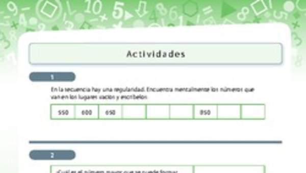 Formando números de tres dígitos con tarjetas Formando números de tres dígitos con tarjetas