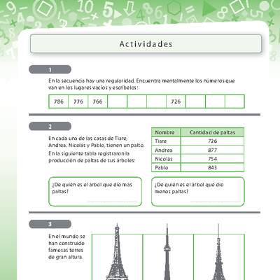 Resolución de problemas que involucra comparación de números 5 Resolución de problemas que involucra comparación de números 5