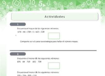 Estrategias para ordenar números Estrategias para ordenar números