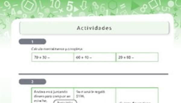 Resolución de problemas que involucra adición de números naturales Resolución de problemas que involucra adición de números naturales