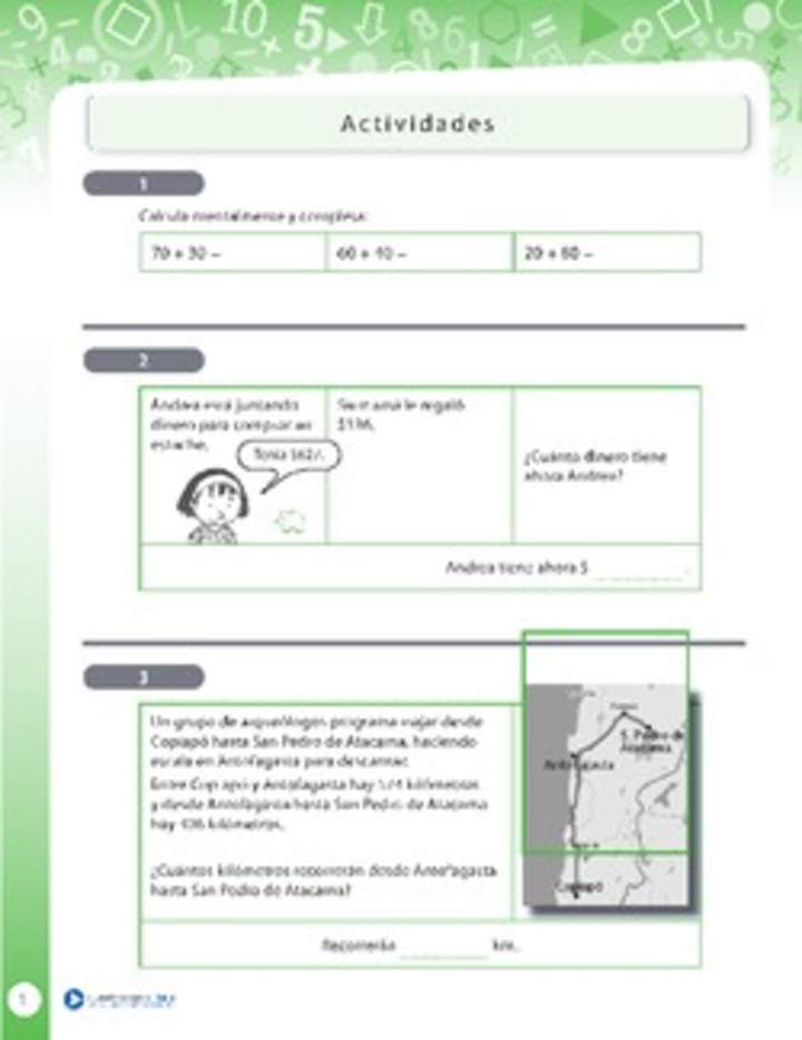 Resolución de problemas que involucra adición de números naturales Resolución de problemas que involucra adición de números naturales