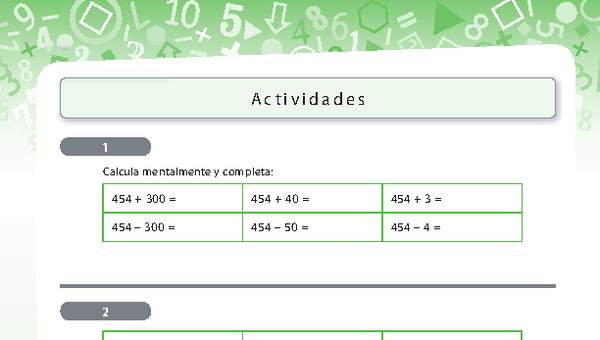 Resolución de problemas que involucra adición y sustracción de números naturales de tres dígitos 3 Resolución de problemas que involucra adición y sustracción de números naturales de tres dígitos 3