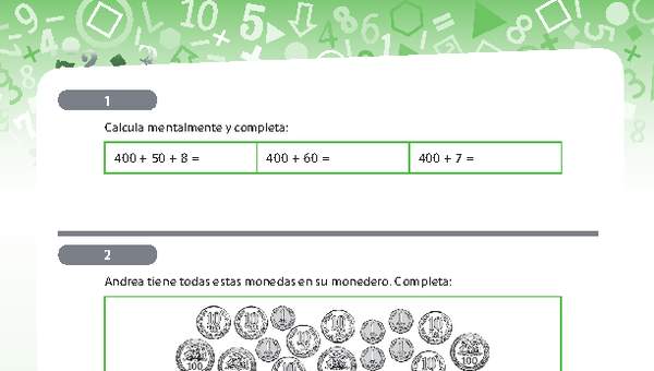 Resolución de problemas que involucra contar o usar dinero 1 Resolución de problemas que involucra contar o usar dinero 1