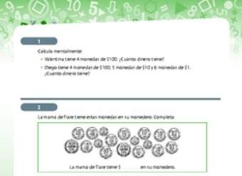 Resolución de problemas que involucra contar o usar dinero 3 Resolución de problemas que involucra contar o usar dinero 3