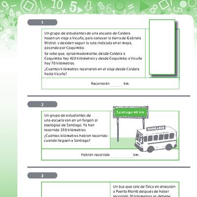 Resolución de problemas que involucra adición y sustracción de números naturales de tres dígitos 2 Resolución de problemas que involucra adición y sustracción de números naturales de tres dígitos 2