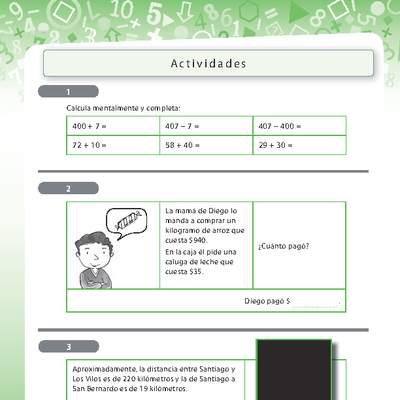Resolución de problemas que involucra adición de números naturales de tres dígitos 1 Resolución de problemas que involucra adición de números naturales de tres dígitos 1