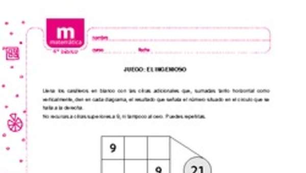 Juego: el ingenioso Juego: el ingenioso