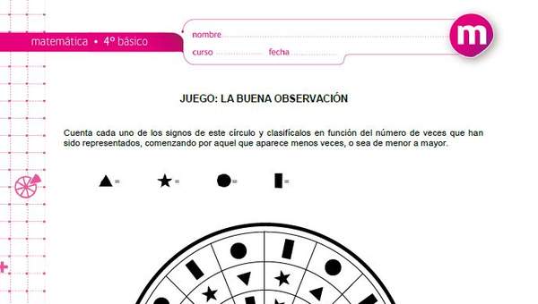 Juego: la buena observación Juego: la buena observación