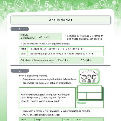 Números y operaciones 2 Números y operaciones 2