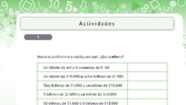 Números y operaciones 1-a Números y operaciones 1-a