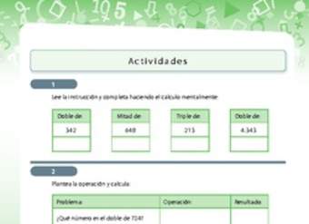 Multiplicación 19 Multiplicación 19