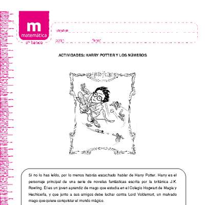 Harry potter y los números Harry potter y los números