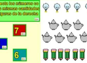 Leer números hasta 10 y asociarlo con la cantidad respectiva 2 Leer números hasta 10 y asociarlo con la cantidad respectiva 2