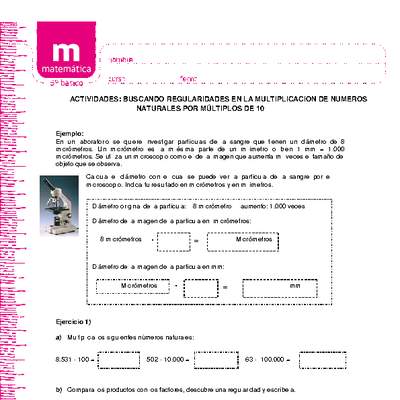 Buscando regularidades en la multiplicacion de números naturales por múltiplos de 10 Buscando regularidades en la multiplicacion de números naturales por múltiplos de 10