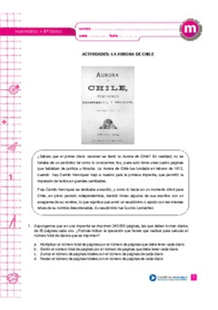 La aurora de chile La aurora de chile