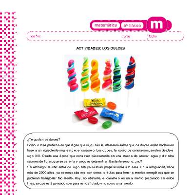 Los dulces Los dulces