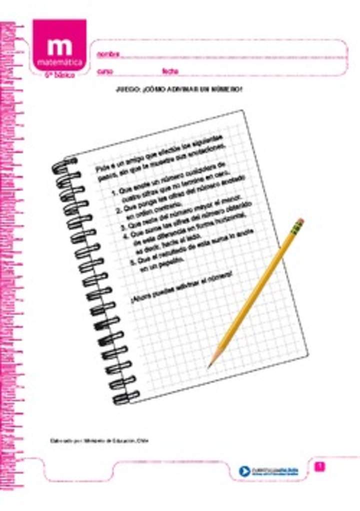 Juego:¡cómo adivinar un número! Juego:¡cómo adivinar un número!