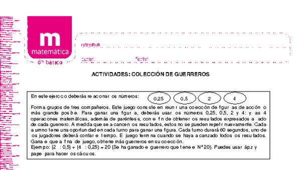 Colección de guerreros Colección de guerreros