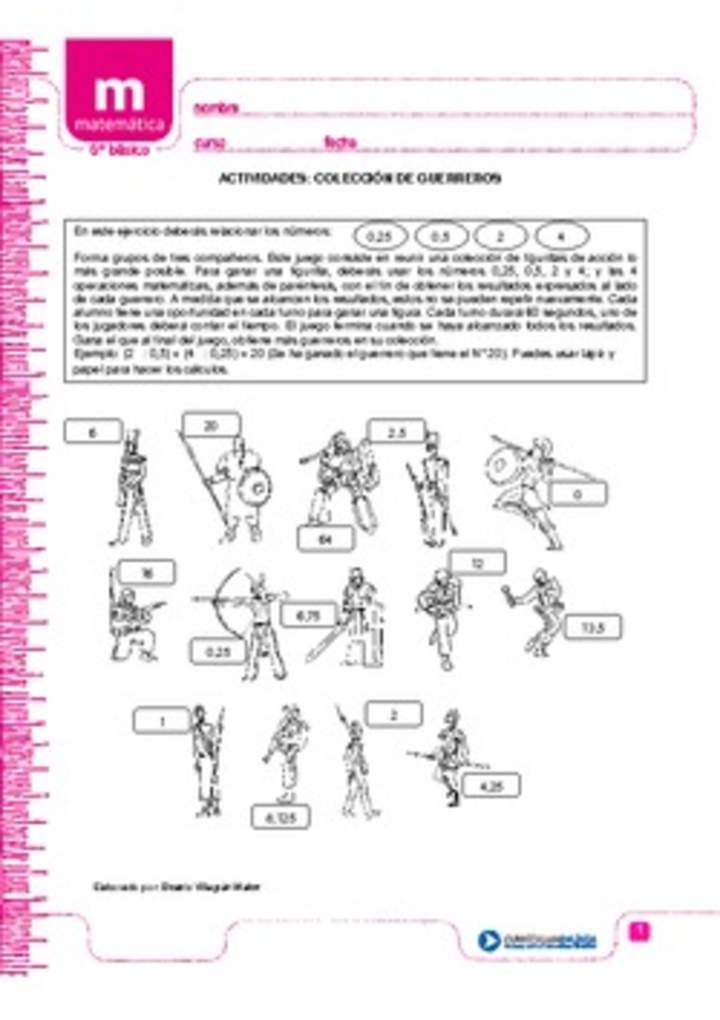 Colección de guerreros Colección de guerreros