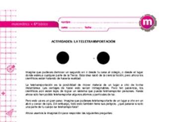 La teletransportación La teletransportación