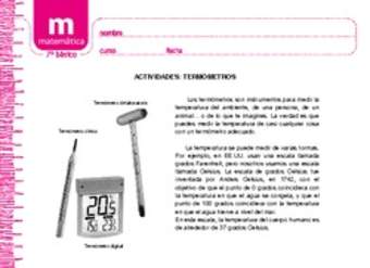 Termómetros Termómetros