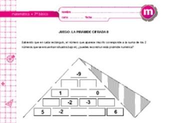 Juego: La pirámide cifrada 8 Juego: La pirámide cifrada 8