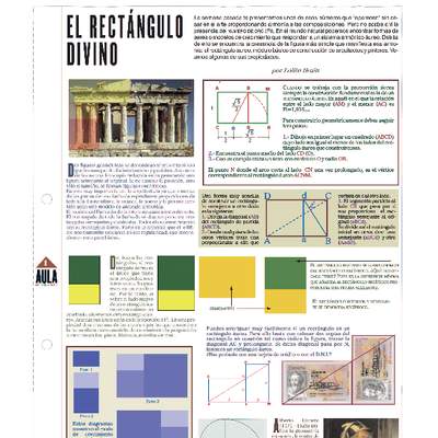 El rectángulo divino El rectángulo divino