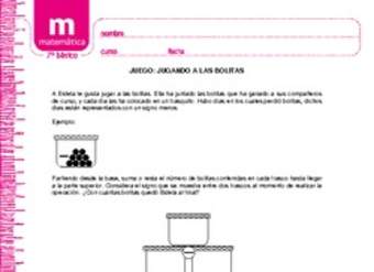 Juego: Jugando a las bolitas Juego: Jugando a las bolitas