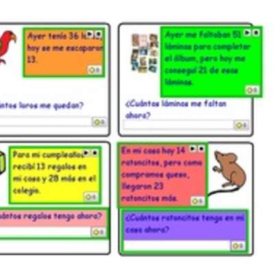 Resolución de problemas de adición y sustracción 2 Resolución de problemas de adición y sustracción 2