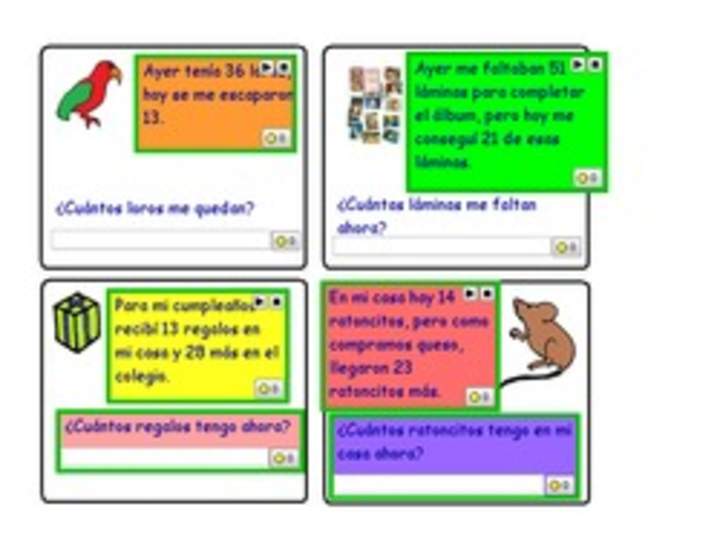 Resolución de problemas de adición y sustracción 2 Resolución de problemas de adición y sustracción 2