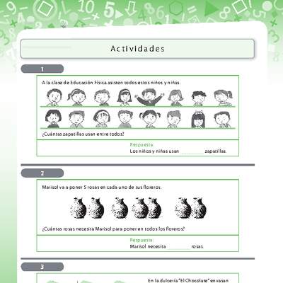 Resolución de problemas de conteo y adición 1 Resolución de problemas de conteo y adición 1