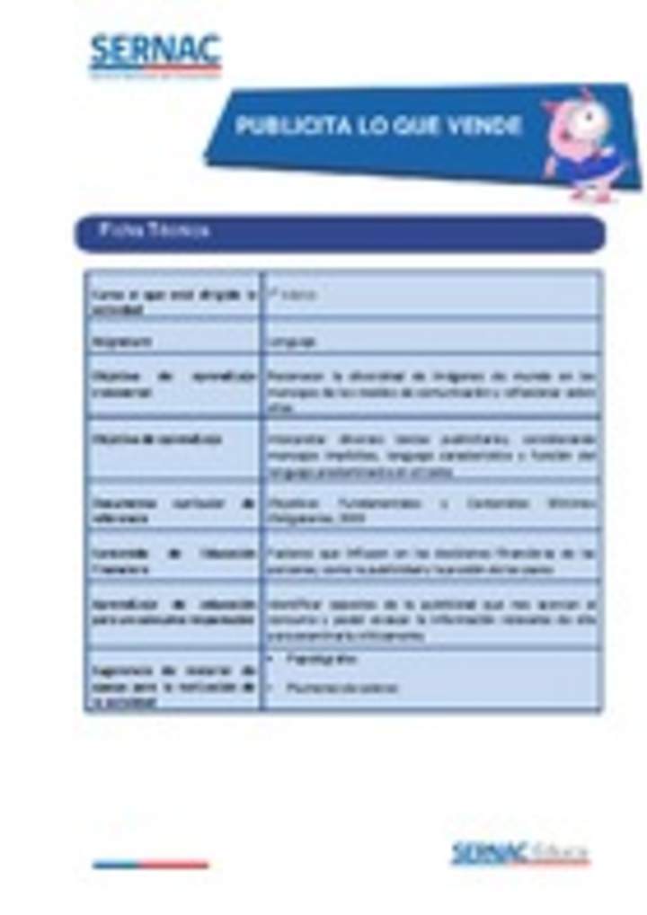 Publicita lo que vende Publicita lo que vende