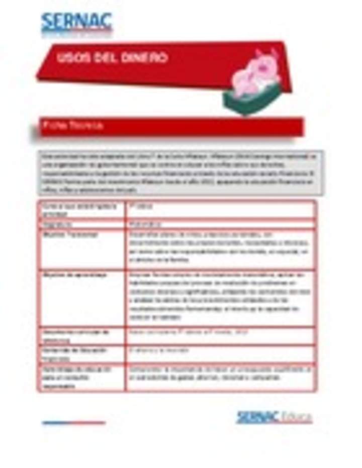 Usos del dinero Usos del dinero