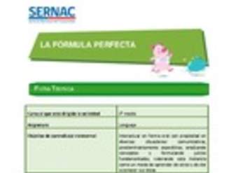 La fórmula perfecta La fórmula perfecta