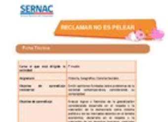 Reclamar no es pelear Reclamar no es pelear