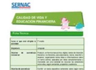 Calidad de vida y educación financiera Calidad de vida y educación financiera