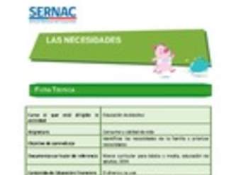 Las necesidades Las necesidades