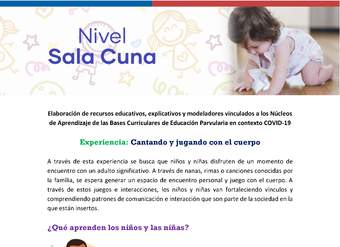 Experiencia Educativa: cantando y jugando con el cuerpo Experiencia Educativa: cantando y jugando con el cuerpo
