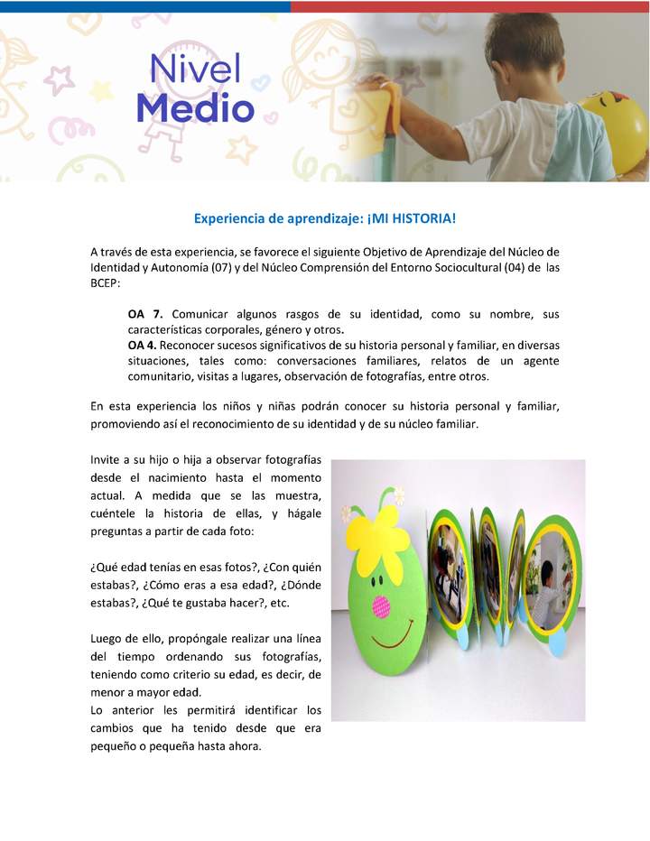 Experiencia educativa: Mi historia Experiencia educativa: Mi historia