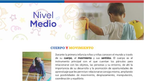 Cuerpo y movimiento: ¡a jugar! Cuerpo y movimiento: ¡a jugar!