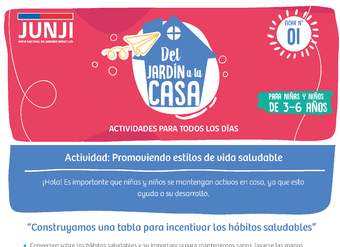 Construyamos una tabla para incentivar los hábitos saludables Construyamos una tabla para incentivar los hábitos saludables