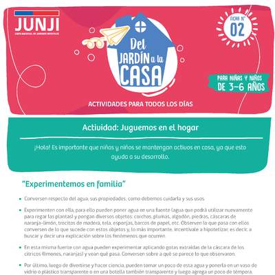 Experimentemos en familia Experimentemos en familia