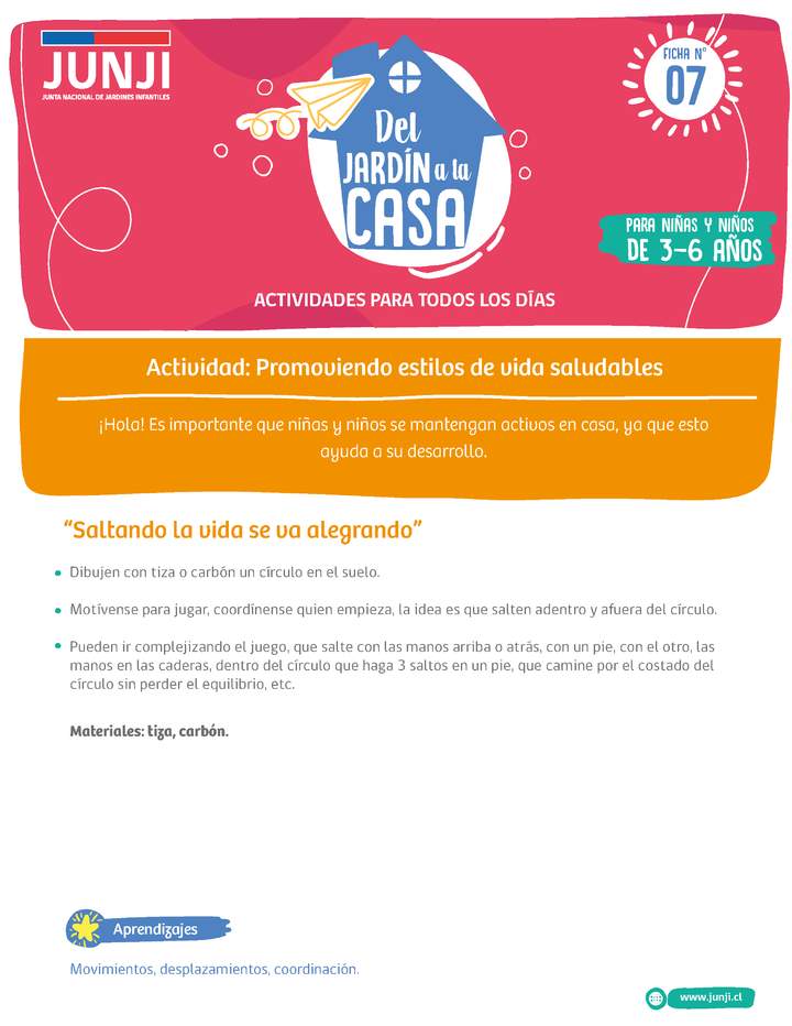 Saltando la vida se va alegrando Saltando la vida se va alegrando