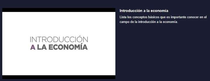 Curso: Introducción a la economía Curso: Introducción a la economía