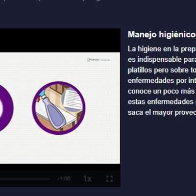 Curso: Manejo higiénico de alimentos Curso: Manejo higiénico de alimentos