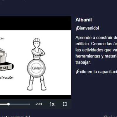 Curso: Albañil Curso: Albañil